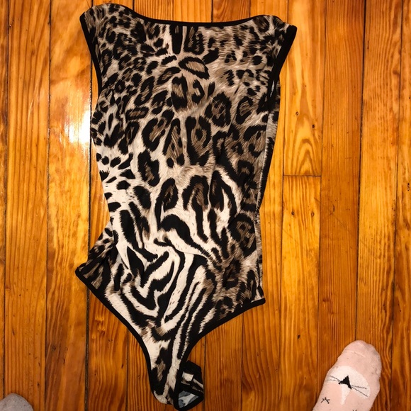 Leopard Body Suit NWOT - Picture 4 of 4